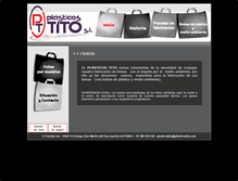 Tablet Screenshot of plasticostito.com